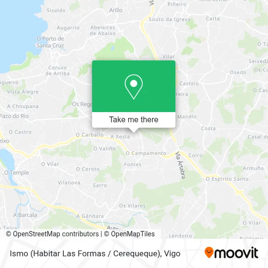 Ismo (Habitar Las Formas / Cerequeque) map