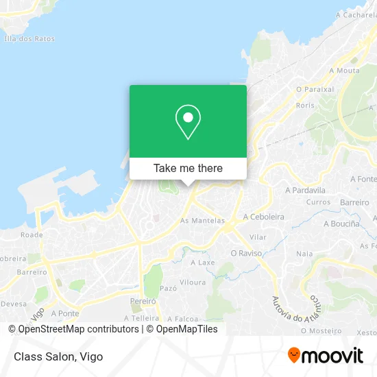 Class Salon map