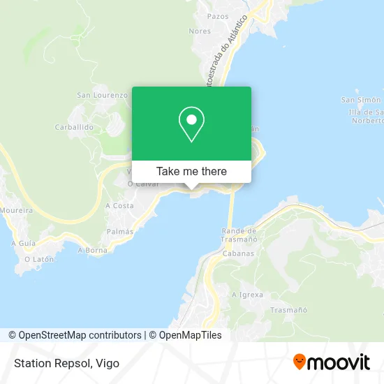 Station Repsol map