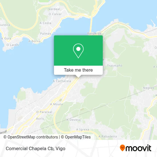 Comercial Chapela Cb map