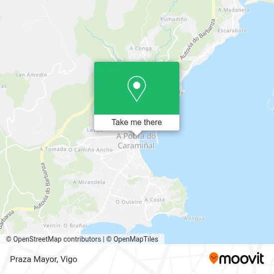 Praza Mayor map