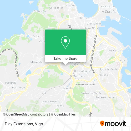 Play Extensions map