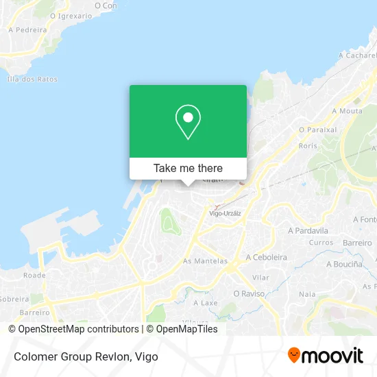 Colomer Group Revlon map
