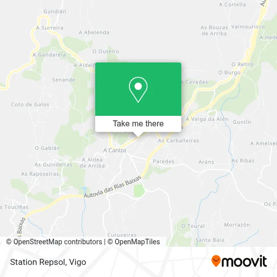 Station Repsol map