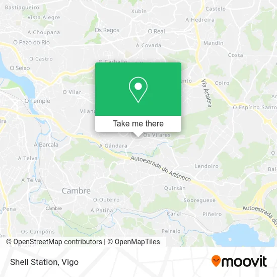 Station Shell map