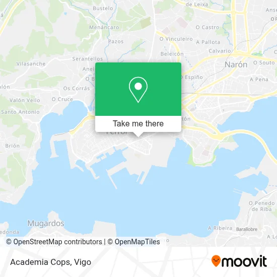Academia Cops map