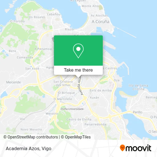 Academia Azos map