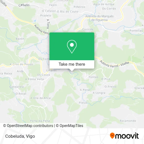 Cobeluda map