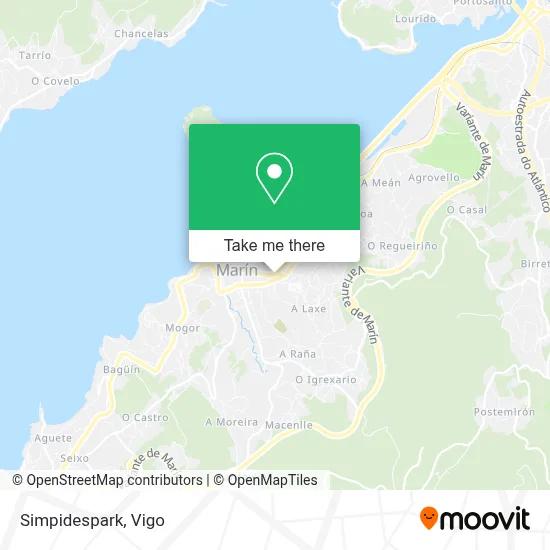 Simpidespark map