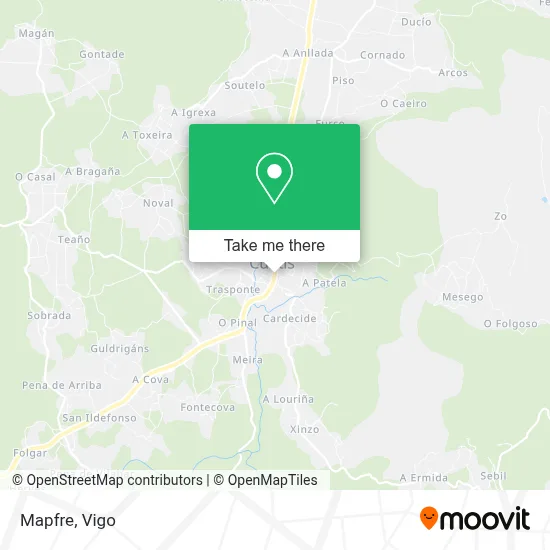 Mapfre map