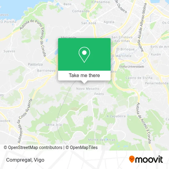 Compregal map