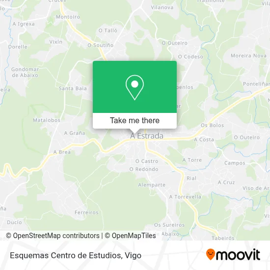 Esquemas Centro de Estudios map