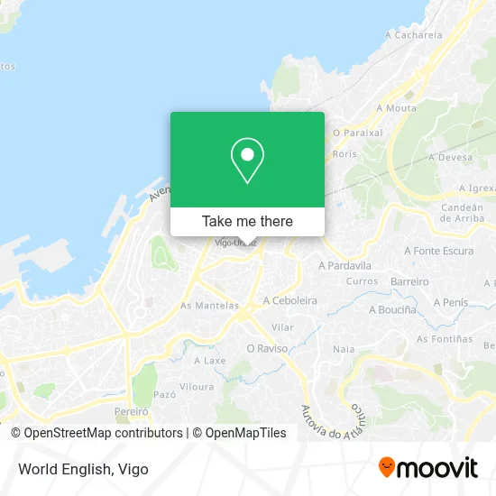 World English map