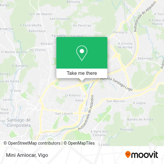 Mini Amiocar map
