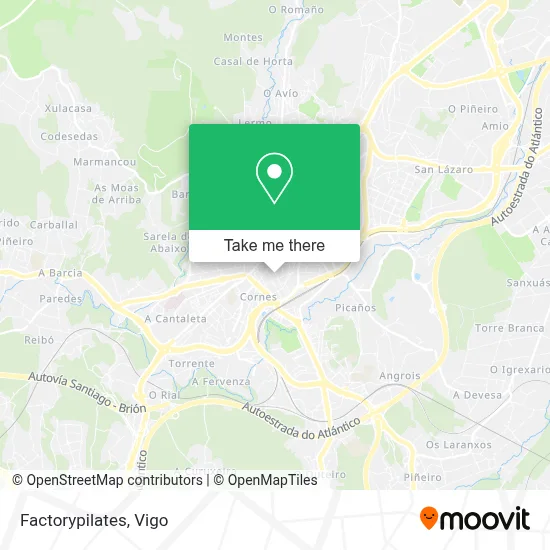 Factorypilates map