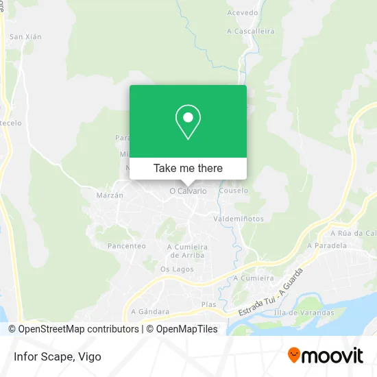 Infor Scape map