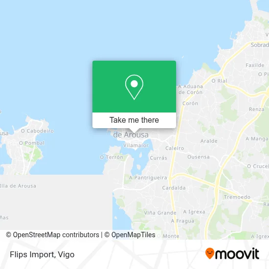 mapa Flips Import
