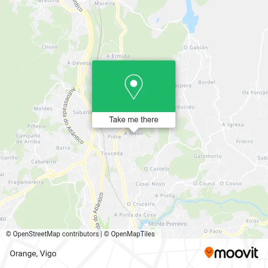 Orange map