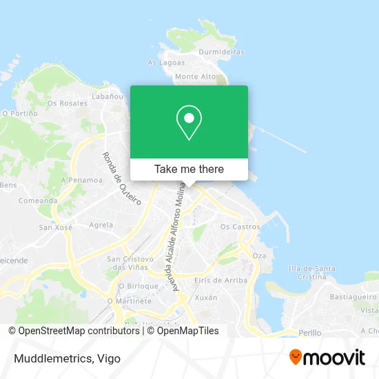 Muddlemetrics map