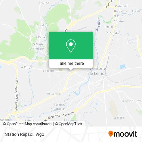 Station Repsol map
