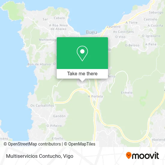 Multiservicios Contucho map