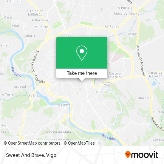 Sweet And Brave map