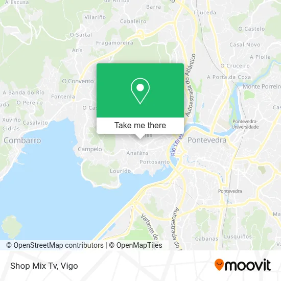 Shop Mix Tv map