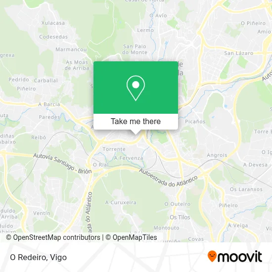 O Redeiro map