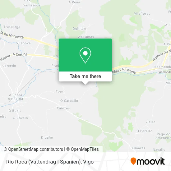 Río Roca (Vattendrag I Spanien) map