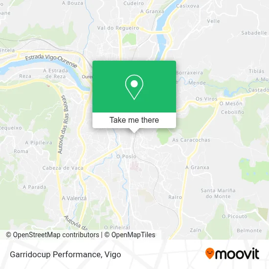 Garridocup Performance map