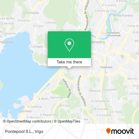 Pontepool S.L. map