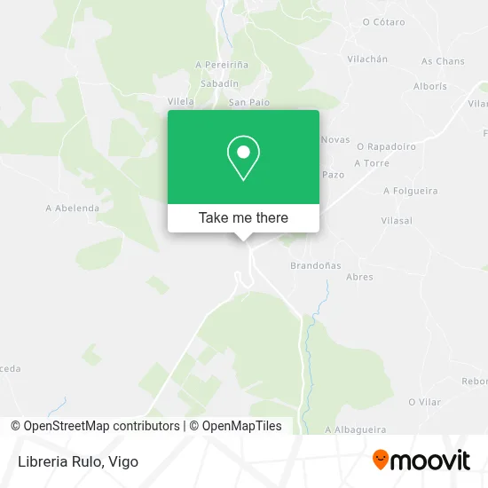 Libreria Rulo map