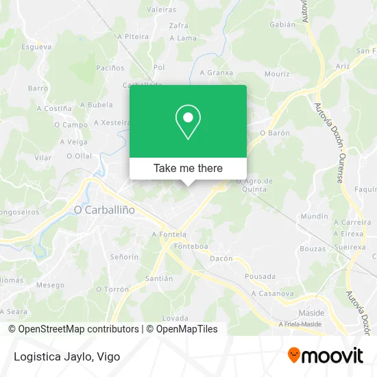 Logistica Jaylo map