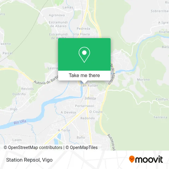 Station Repsol map