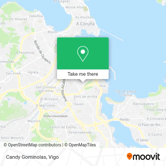 Candy Gominolas map