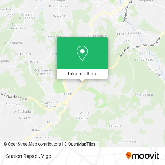 Station Repsol map