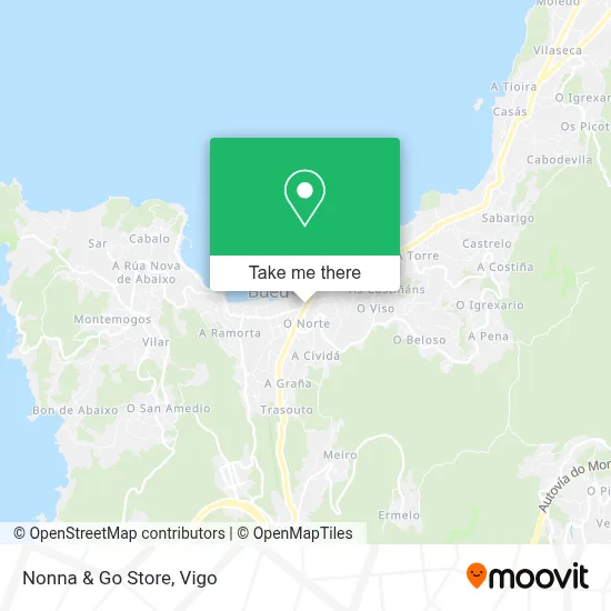 Nonna & Go Store map
