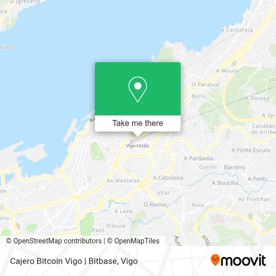 Cajero Bitcoin Vigo | Bitbase map