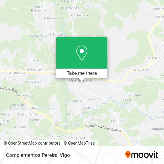 Complementos Pereira map
