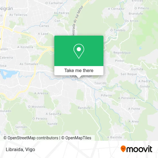 Libraida map