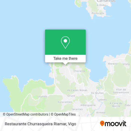 Restaurante Churrasqueira Riamar map