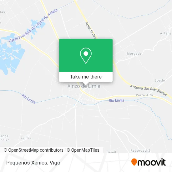 Pequenos Xenios map