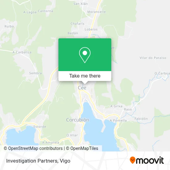 Investigation Partners map