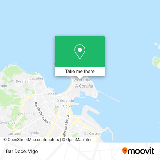 Bar Doce map