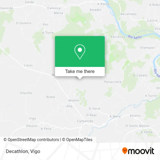 Decathlon map