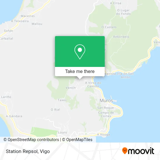 Station Repsol map