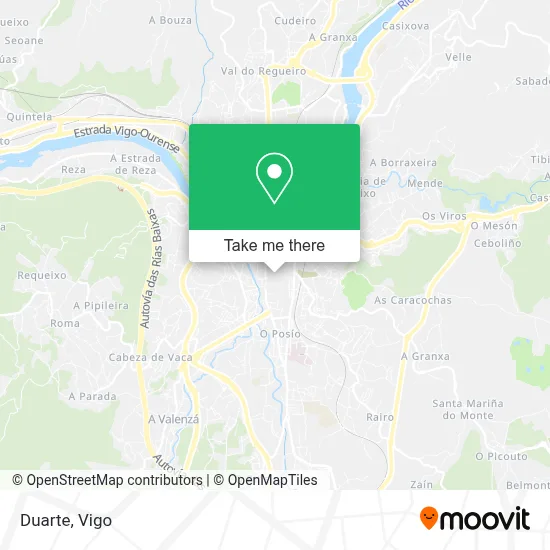 Duarte map