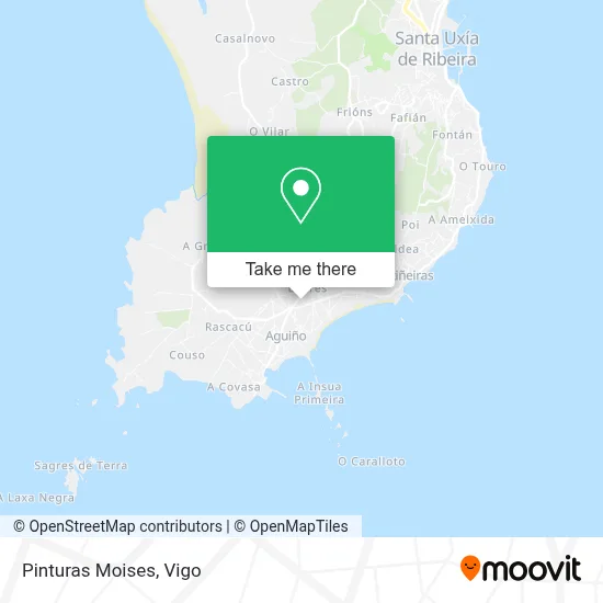 Pinturas Moises map