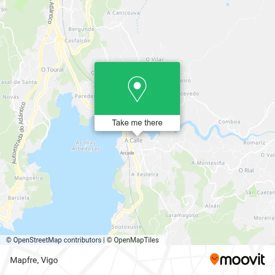Mapfre map