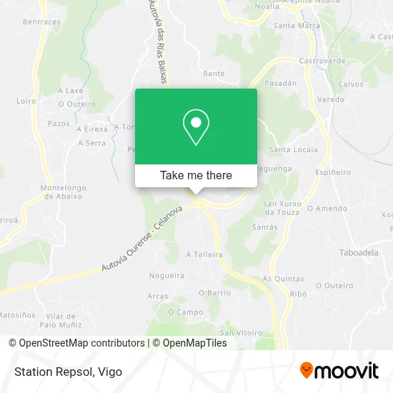 Station Repsol map